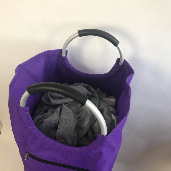 Collapsible Cloth Laundry Basket - Picture 2 of 6